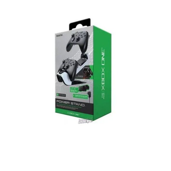 Bionik Power Stand Dual Rechargeable Battery & Charging System for Xbox One - Picture 2 of 5
